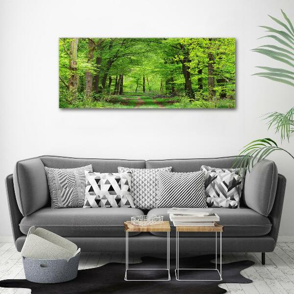 Foto canvas Lentebos