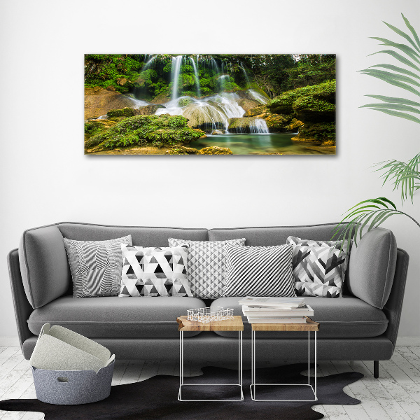Schilderij op canvas Waterval