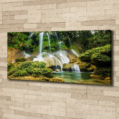 Schilderij op canvas Waterval