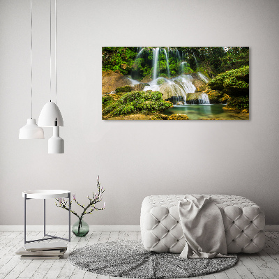 Schilderij op canvas Waterval