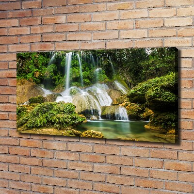 Schilderij op canvas Waterval