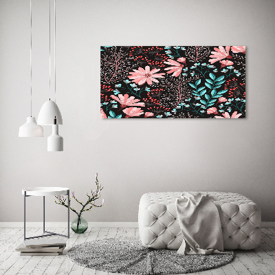 Canvas schilderij Lentebloemen