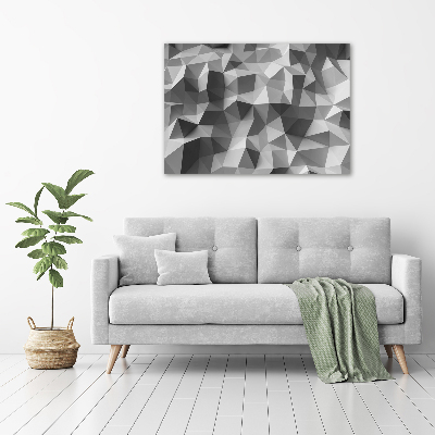 Schilderij op canvas Abstracte driehoeken