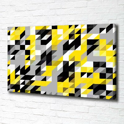 Canvas foto Geometrische achtergrond