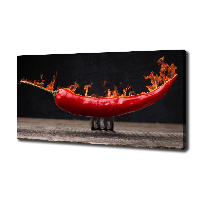 Canvas foto Chilipeper