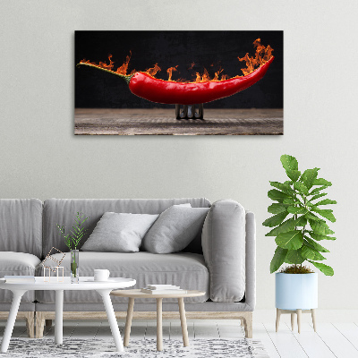 Canvas foto Chilipeper