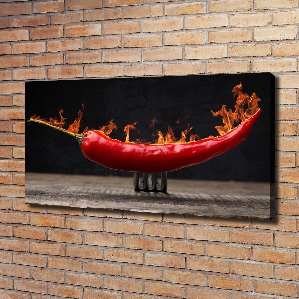 Canvas foto Chilipeper