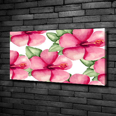 Foto op canvas Tropische bloemen