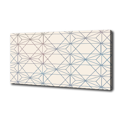 Canvas schilderij Geometrische achtergrond