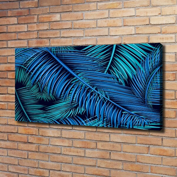 Canvas schilderij Palmbladeren