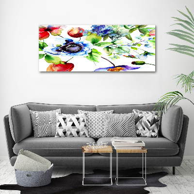 Schilderij op canvas Lentebloemen