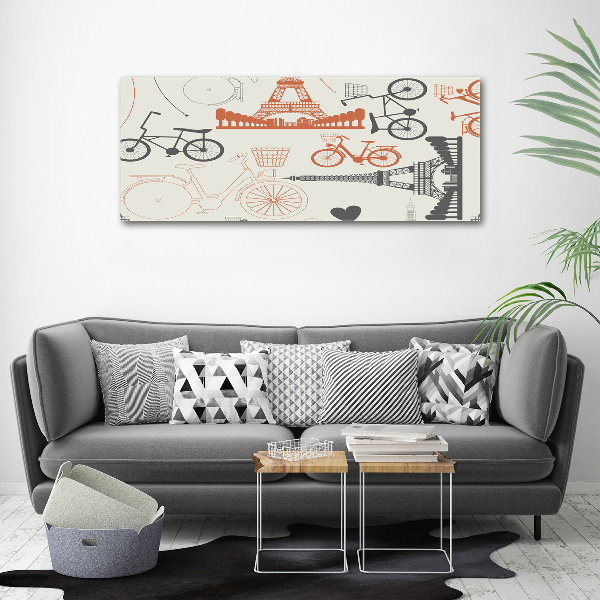 Canvas foto Symbolen van Frankrijk