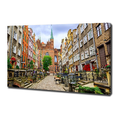 Canvas foto Gdansk, Polen