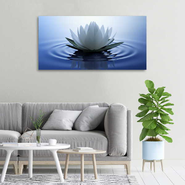 Canvas foto Waterlelie