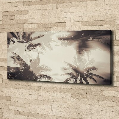 Foto canvas Palmbomen