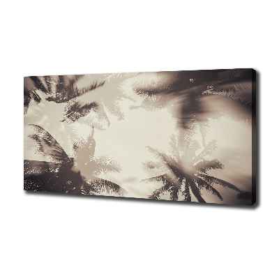 Foto canvas Palmbomen