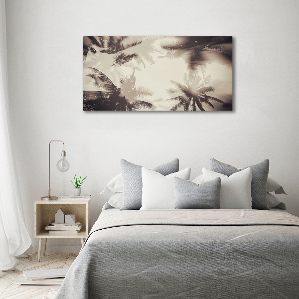 Foto canvas Palmbomen