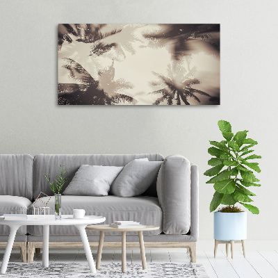 Foto canvas Palmbomen