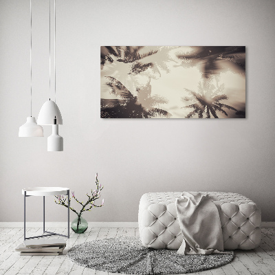 Foto canvas Palmbomen
