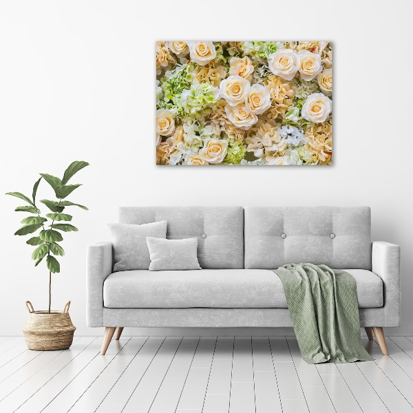 Canvas schilderij Rozen