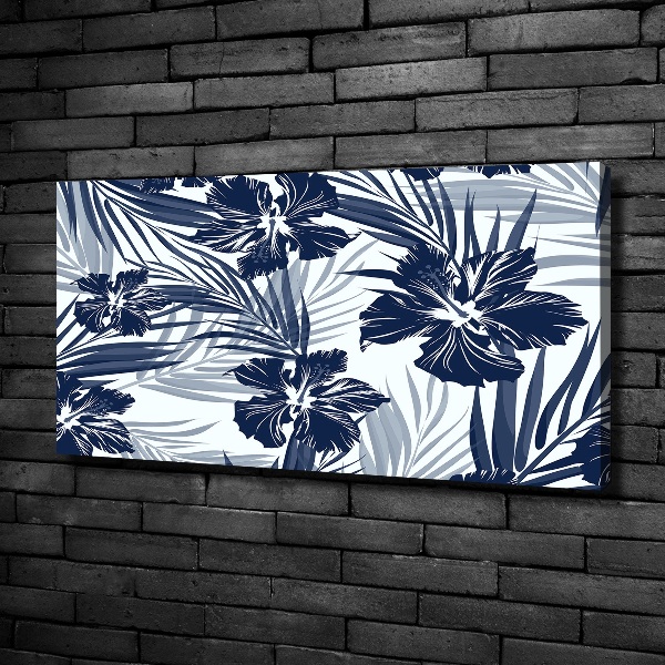 Foto op canvas Tropische bloemen