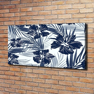 Foto op canvas Tropische bloemen