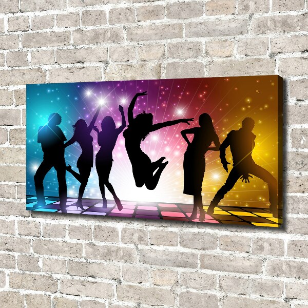 Canvas schilderij Disco