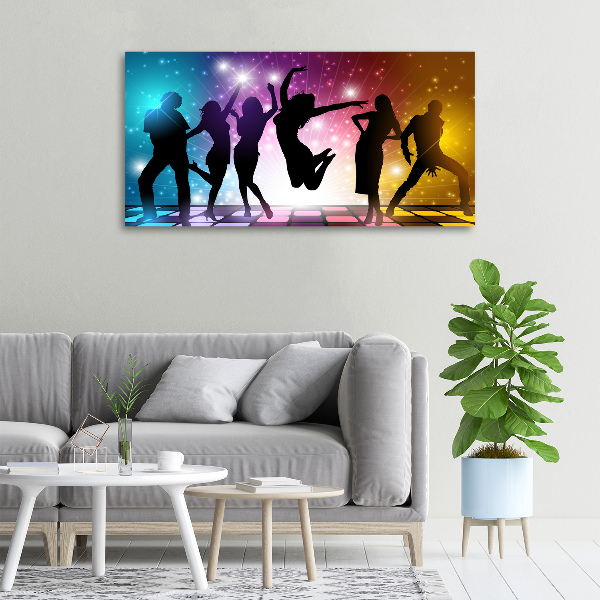 Canvas schilderij Disco