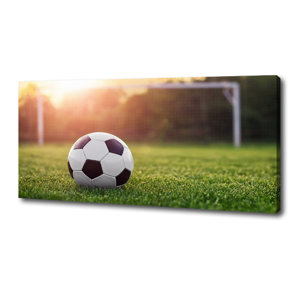 Canvas foto Voetbal