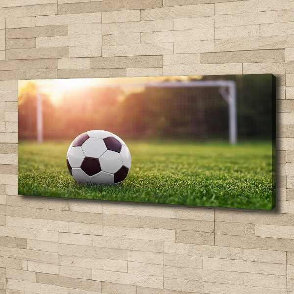 Canvas foto Voetbal