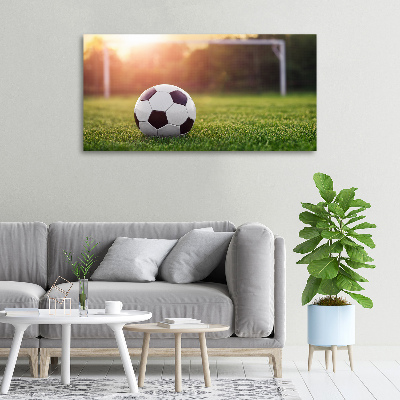 Canvas foto Voetbal