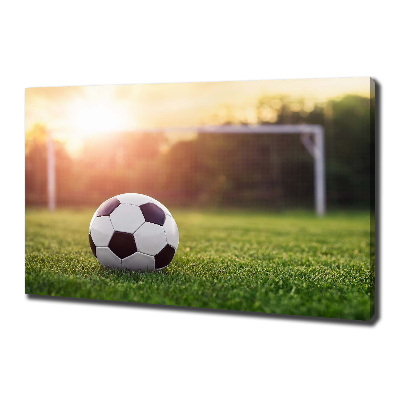 Canvas foto Voetbal