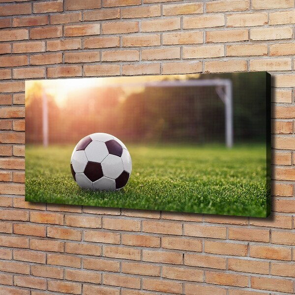 Canvas foto Voetbal
