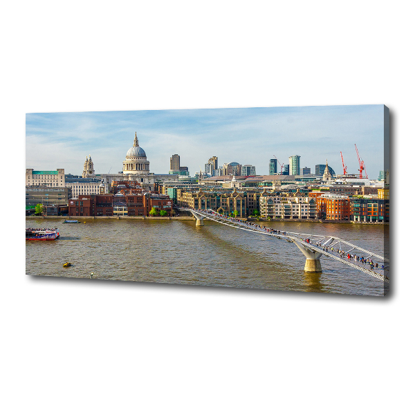 Foto canvas Theems Londen