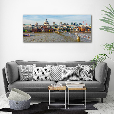 Foto canvas Theems Londen