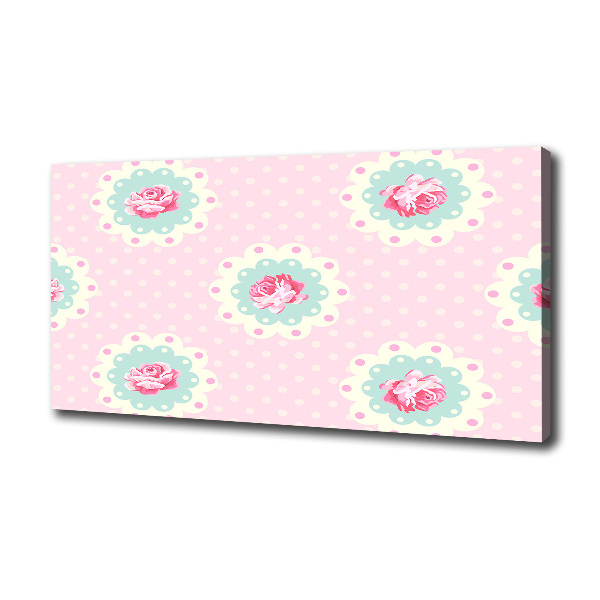 Canvas foto Rozen