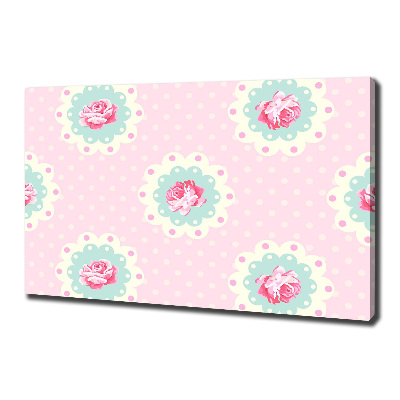 Canvas foto Rozen