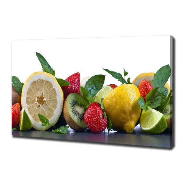 Canvas foto Fruit en groenten