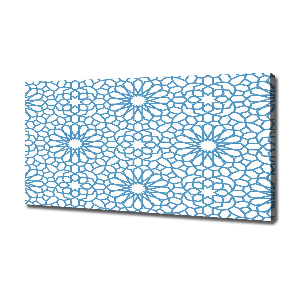 Canvas schilderij Oosters patroon