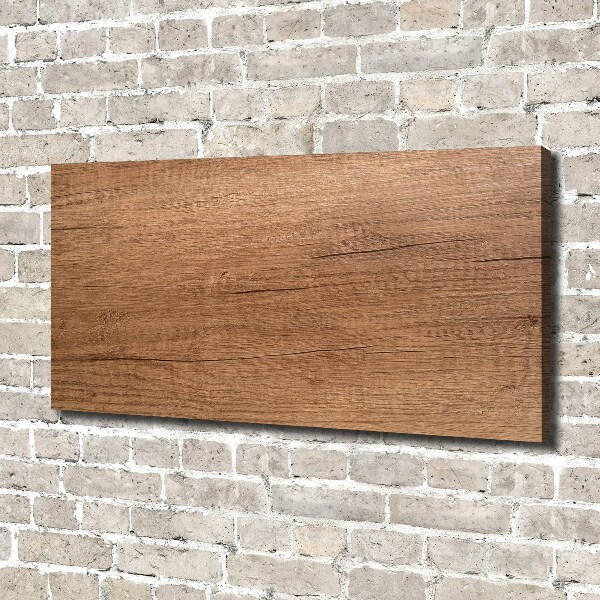 Foto op canvas Houten achtergrond