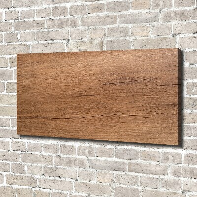 Foto op canvas Houten achtergrond