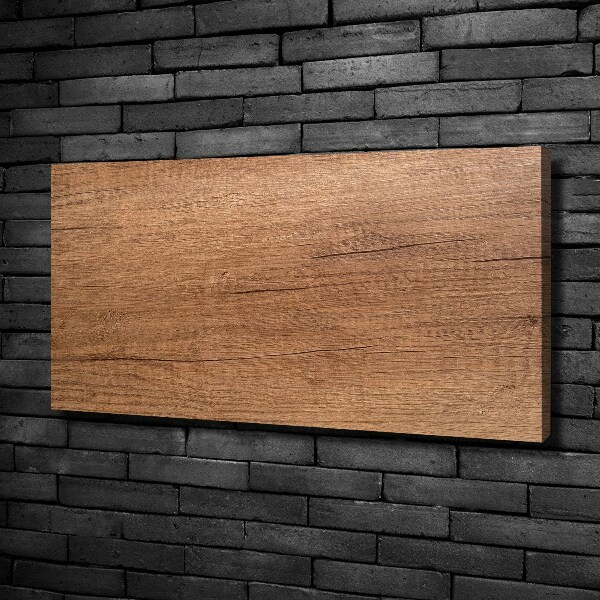 Foto op canvas Houten achtergrond