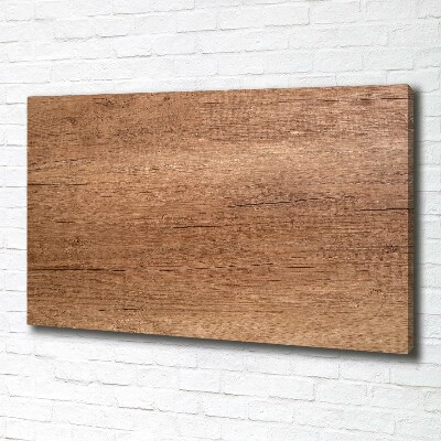 Foto op canvas Houten achtergrond