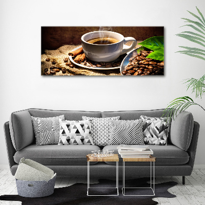 Canvas schilderij Een kopje koffie