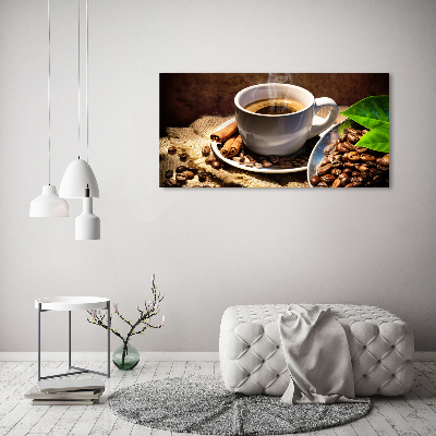 Canvas schilderij Een kopje koffie