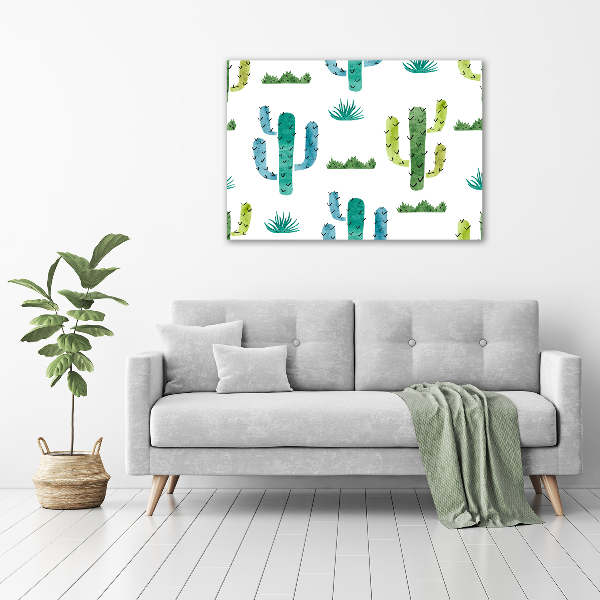 Foto canvas Cactussen