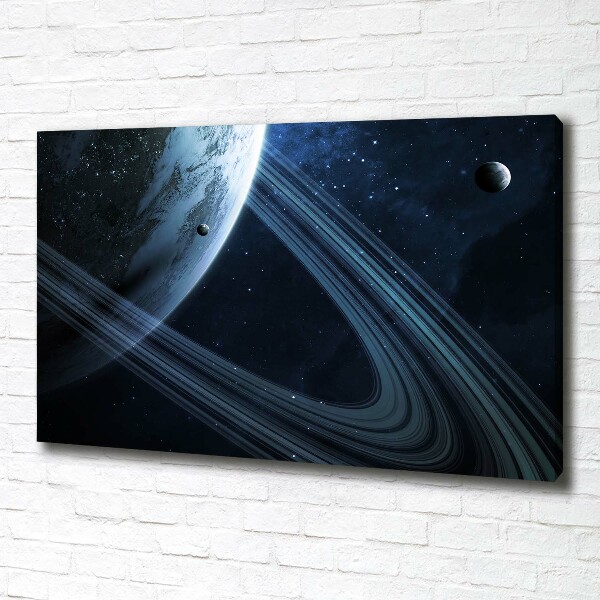 Canvas foto Planeet