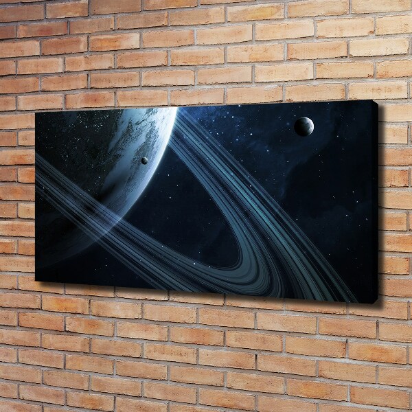 Canvas foto Planeet