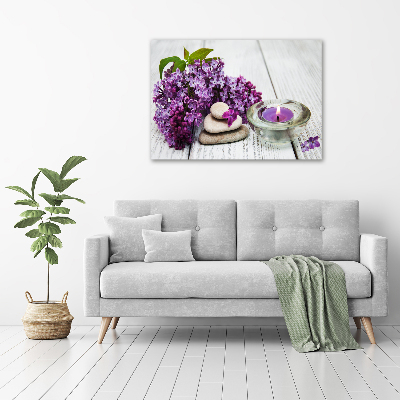 Foto canvas Seringen en zenstenen