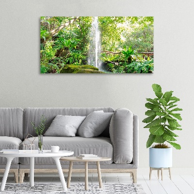 Foto canvas Waterval
